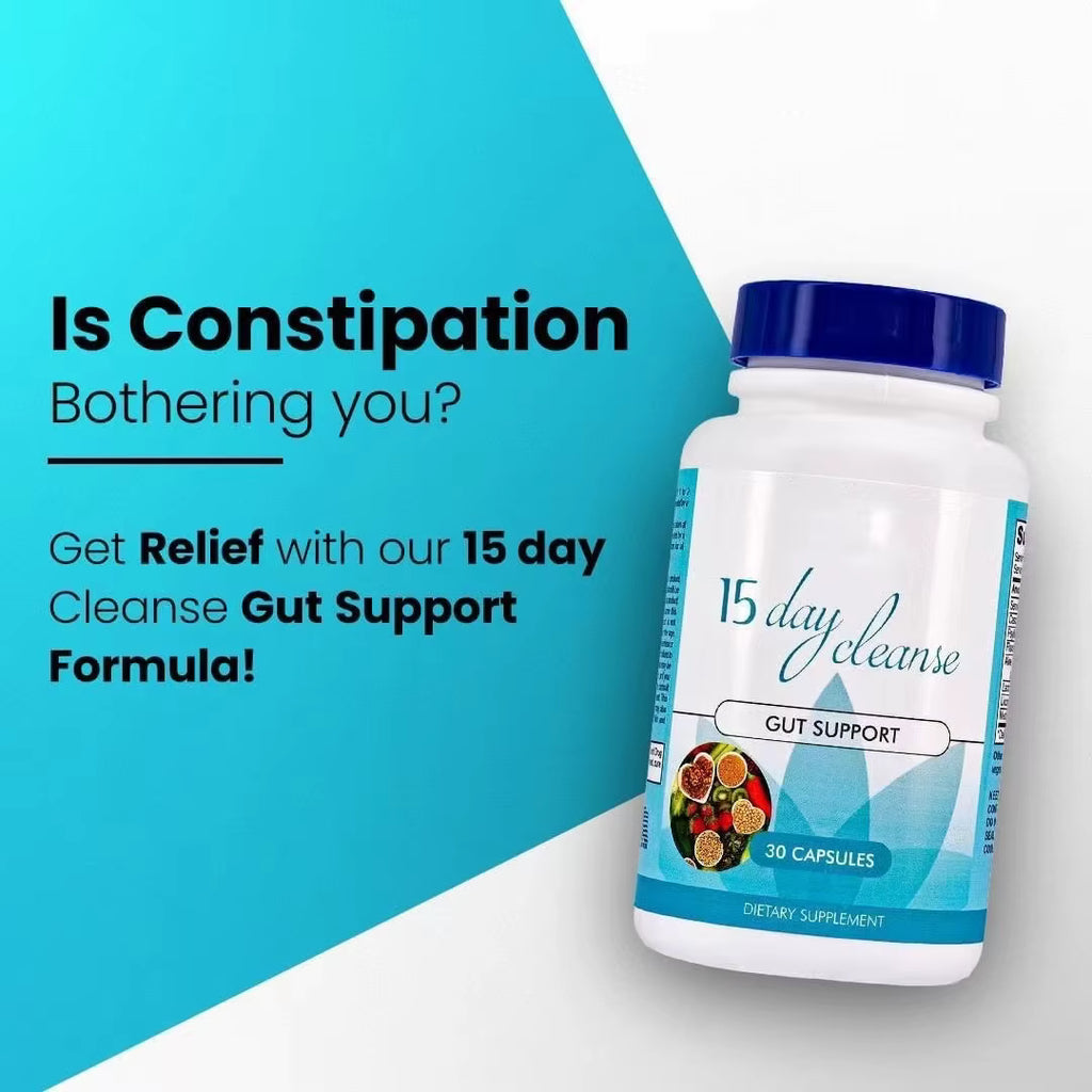 15-Day Gut Cleanse – Gut Support | 30 Capsules