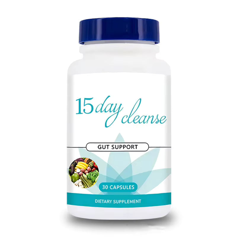 15-Day Gut Cleanse – Gut Support | 30 Capsules